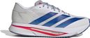adidas Adizero SL2 Running Shoes, White/Blue/Red, Men's