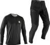 Leatt Gravity 1.0 lange mouwen jersey en broek zwart kind