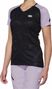 Maglia donna 100% Airmatic a manica corta Nero / Viola