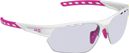 Lunettes AZR Kromic Izoard Blanc Fushia - Gris Photochromique Cat 1 à 3
