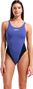 Maillot de Bain Arena Team Dos Swim Tech Uni Bleu/Noir Femme