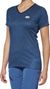 100% Maglia a maniche corte Airmatic Donna Blu / Nero 
