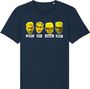 T-Shirt Çois Icones du Tour de France Bleu