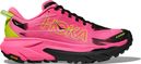 Hoka Mafate 5 Scarpe da trail rosa/nero da donna