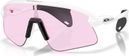 Occhiali Oakley Stunt Devil - Bianco opaco / Prizm Low Light / Ref : OO9517-07