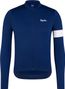 Rapha Core Thermal Blue/White long sleeve jersey