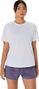 Asics Core Run White Women's short sleeve jersey