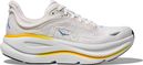 Hoka Bondi 9 Running Shoes White/Orange Women's