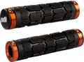 Paire de Grips Odi Rogue Lock-On 130mm Noir/Orange