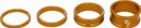 Kit distanziali per cuffie di precisione Wolf Tooth (x4) Arancione