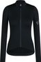 Rapha Pro Team Midweight Damen Langarm Trikot Schwarz/Grau