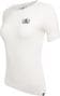 LeBram Camiseta de manga corta para mujer Marshmallow / White