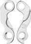 Patte derailleur alu  adaptable    cadre bergamont (gh - 178)