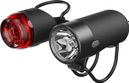 Knog Plug Twinpack Light Pair Black