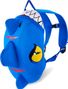 Sac à dos Dragon Bleu pour la maternelle ou l'école pour enfants de 2 à 6 ans. Crazy Safety Design en néoprène  porte-nom et bretelles réglables.