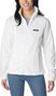 Women's Fleece Jacket Columbia Benton Springs Full Zip White
