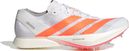 Zapatillas de atletismo adidas Adizero Avanti Blanco/Naranja Unisex