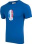 LeBram &amp; Sport Epoque Poupou Kurzarm-T-Shirt Victoria Blau / Blau