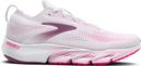 Brooks Glycerin Flex Running Shoes, White/Pink, Women's