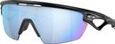 Oakley Sphaera Matte Black/Prizm Deep Water Polarized Goggles - Ref: OO9403-0536