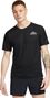 Maglia a maniche corte Nike Trail Solar Chase Nero Uomo
