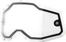 Ecran de remplacement 100% Racecraft2/Accuri2/Strata2 | Vented Dual Pane Clair
