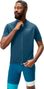 Endura Loop Full Zip Short Sleeve Jersey Blue