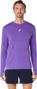 Asics Road Seamless Violet Langarmtrikot für Männer