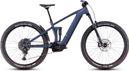 VTT Électrique Tout-Suspendu Cube Stereo Hybrid One44 Pro 800 Shimano Cues 11V 800 Wh 29'' Bleu Gris Ink 2025