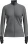 Icebreaker Merino Descender Women's Long Sleeve Jacket Grey/Black