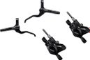 Pair of Brake Shimano Altus MT201 BR-MT200 1000mm 1700mm Black