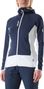 Polaire Millet Kamet Grid Hoody Bleu/Blanc Femme