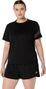 Maglia a maniche corte Asics Icon Black Donna