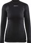 Maillot Craft Active Extreme Manga Larga Negro Mujer