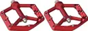 Spank Oozy Reboot Red Flat Pedals