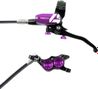 Hope Tech4 E4 Disc Break - Vorne Schwarz / Lila Standardschlauch