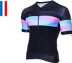LeBram Agnès Black Twilight Short Sleeved Jersey