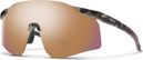 Lunettes Smith Defy Matte Salt Haze / ChromaPop Gold Mirror