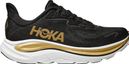 Hoka Clifton 10 Running Schuhe Schwarz/Gold Frau