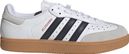 Chaussures Vélo adidas Velosamba Leather Blanc/Bleu Unisexe