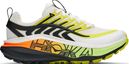 Chaussures Trail Hoka Stinson 8 Blanc/Jaune Femme
