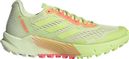 Wiederaufbereitetes Produkt - Damen Adidas Terrex Agravic Flow 2 Gelb Rot Trail Running Schuhe