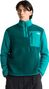 Polaire The North Face Yumiori 1/4 Zip Vert Homme