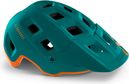 Casco Met Terranova All-moutain Gloosy Verde Naranja 2021