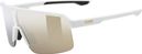 Uvex Ramp White/Gold Mirror Sunglasses