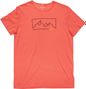Camiseta de hombre Devold Active Outline Roja
