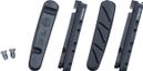 x4 Cartouches de Patins de Frein Vision E0065 (Jante Carbone) Pour Freins Shimano