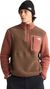 Polaire The North Face Yumiori 1/4 Zip Marron Homme