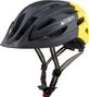 Casco Cairn Fusion Led USB Mat Nero/Giallo