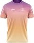 Hoka Les Templiers Performance Kurzarmtrikot Pink/Orange Für Männer